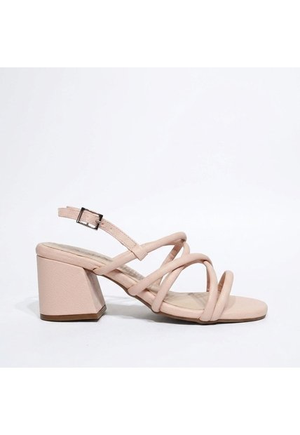 Sandalia Tacon Para Mujer 2764-Z148 NUDE ZAVATTY