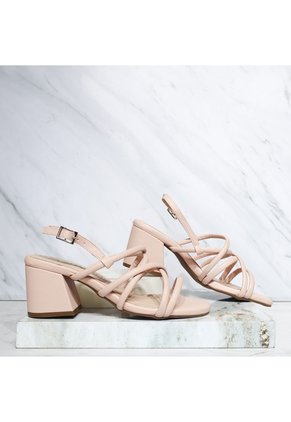 Sandalia Tacon Para Mujer 2764-Z148 NUDE ZAVATTY