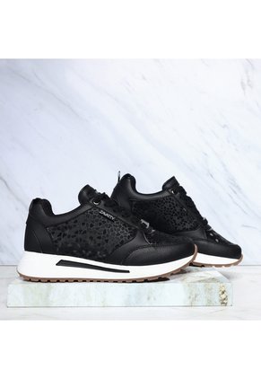 Tenis Para Mujer TA868 NEGRO BRILLANTE ZAVATTY