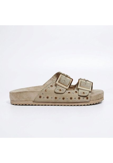 Sandalia Canoa Para Mujer 251318-z718 BEIGE CUERO ZAVATTY