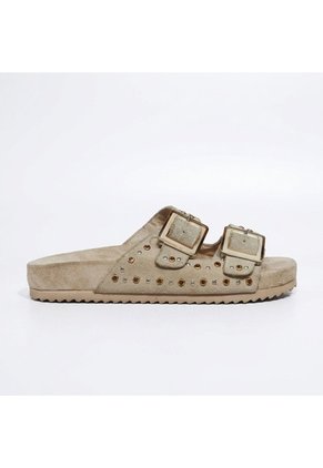 Sandalia Canoa Para Mujer 251318-z718 BEIGE CUERO ZAVATTY