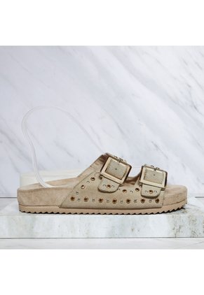 Sandalia Canoa Para Mujer 251318-z718 BEIGE CUERO ZAVATTY