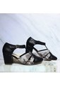 Tacon Para Mujer H-MARA NEGRO X DORADO ZAVATTY de Zavatty