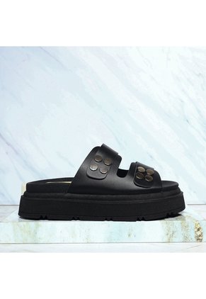 Sandalia Canoa Para Mujer H-SAMY NEGRO ZAVATTY