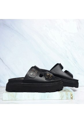 Sandalia Canoa Para Mujer H-SAMY NEGRO ZAVATTY