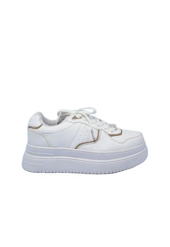 Tenis Para Mujer 1140-Z518 BLANCO - ORO ROSA ZAVATTY Zavatty