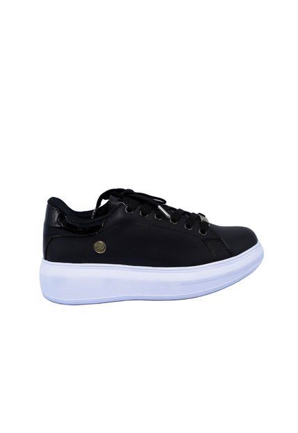 Tenis Para Mujer TA100 NEGRO - NEGRO CHAROL ZAVATTY