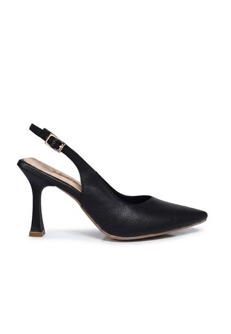 Tacon Para Mujer 2577-Z134 NEGROBARZA LISO ZAVATTY Zavatty