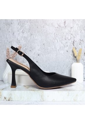 Tacon Para Mujer 2577-Z134 NEGROBARZA LISO ZAVATTY