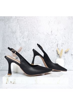 Tacon Para Mujer 2577-Z134 NEGROBARZA LISO ZAVATTY