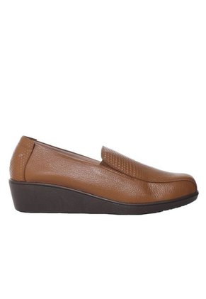 Mocasin Para Mujer H-SANDRA MIEL CUERO ZAVATTY