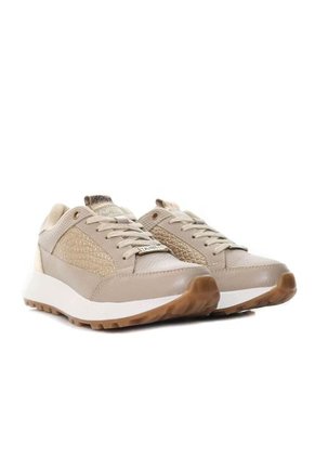 Bolichero Para Mujer TAC943 TAUPE FOLIA DORADO ZAVATTY