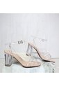 Sandalia 7 1/2 Transparente Para Mujer 2790-Z148 PLATA X ACETATO ZAVATTY de Zavatty