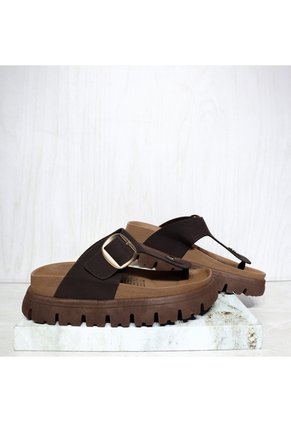 Sandalia Canoa Para Mujer 2000A-Z620 CAFE ZAVATTY