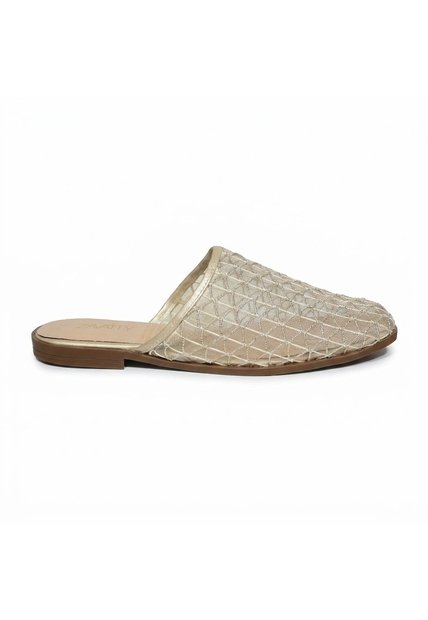 Zueco Para Mujer 1884-Z147 CHAMPAÑA ZAVATTY