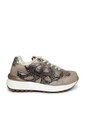 Tenis Cuero Para Mujer TAC1046 TAUPE X FOLIA CUERO ZAVATTY de Zavatty