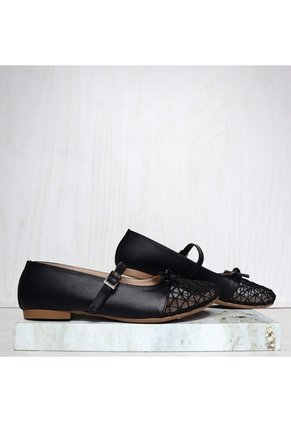 Baleta Cerrada Para Mujer 304-Z147 NEGRO ZAVATTY