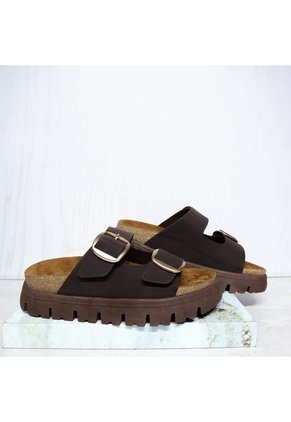 Sandalia Canoa Para Mujer 3000A-Z620 CAFE ZAVATTY