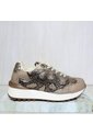 Tenis Cuero Para Mujer TAC1046 TAUPE X FOLIA CUERO ZAVATTY de Zavatty
