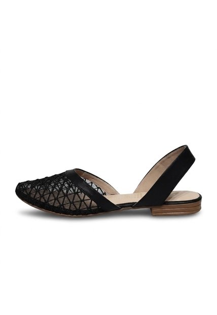 Baleta Cerrada Para Mujer 1880-Z147 NEGRO ZAVATTY