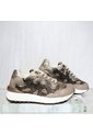 Tenis Cuero Para Mujer TAC1046 TAUPE X FOLIA CUERO ZAVATTY de Zavatty
