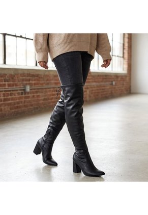 Bota Tacon 5 1/2 Para Mujer 1528-Z279 NEGRO ZAVATTY