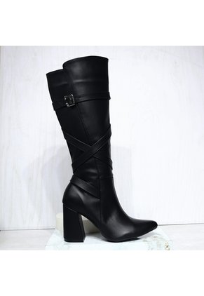 Bota Tacon 5 1/2 Para Mujer 124-Z279 NEGRO ZAVATTY