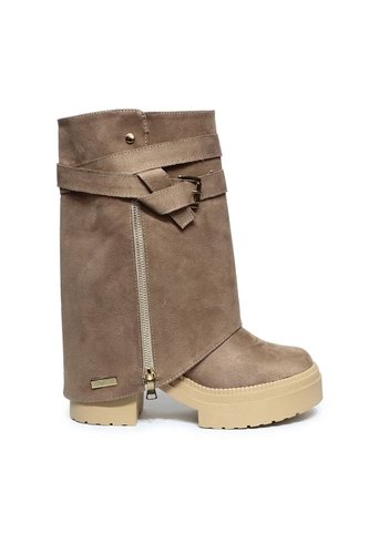 Bota Cuadrada Para Mujer 26103-Z22 ARENA ZAVATTY Zavatty