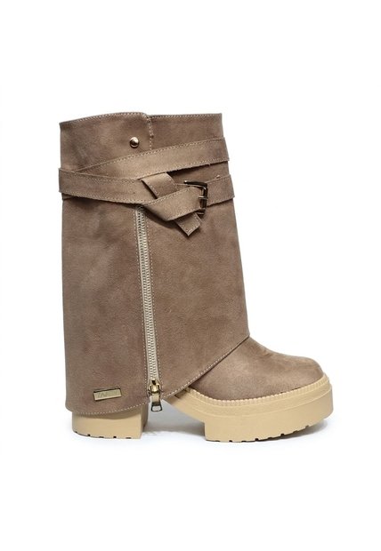 Bota Cuadrada Para Mujer 26103-Z22 ARENA ZAVATTY