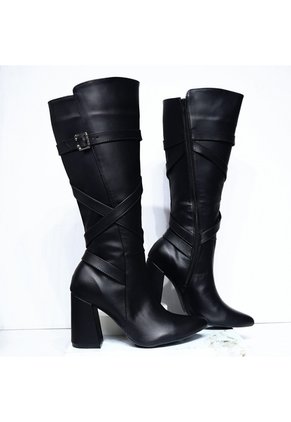 Bota Tacon 5 1/2 Para Mujer 124-Z279 NEGRO ZAVATTY