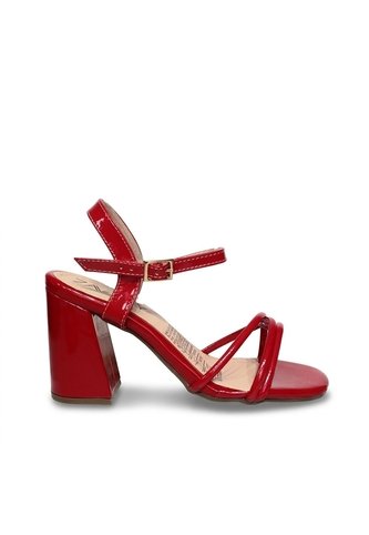 Sandalia 7 1/2 Para Mujer N7511-Z473 ROJO CHAROL ZAVATTY Zavatty