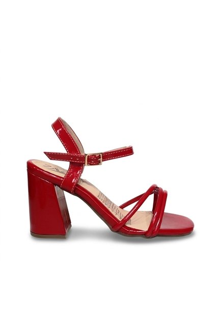 Sandalia 7 1/2 Para Mujer N7511-Z473 ROJO CHAROL ZAVATTY