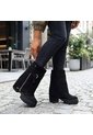 Bota Cuadrada Para Mujer 26103-Z22 NEGRO ZAVATTY de Zavatty