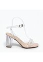 Sandalia 7 1/2 Transparente Para Mujer 2790-Z148 NUDE X ACETATO ZAVATTY de Zavatty