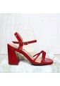 Sandalia 7 1/2 Para Mujer N7511-Z473 ROJO CHAROL ZAVATTY de Zavatty