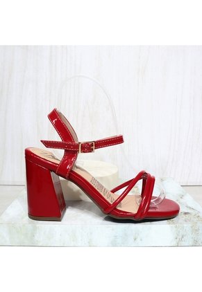 Sandalia 7 1/2 Para Mujer N7511-Z473 ROJO CHAROL ZAVATTY