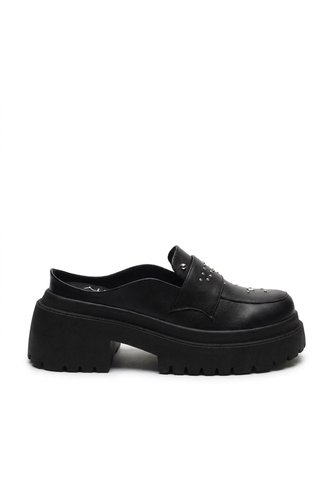 Zueco Para Mujer 1766-Z696 NEGRO TIPO CUERO ZAVATTY Zavatty