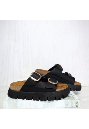 Sandalia Canoa Para Mujer 3000A-Z620 NEGRO ZAVATTY