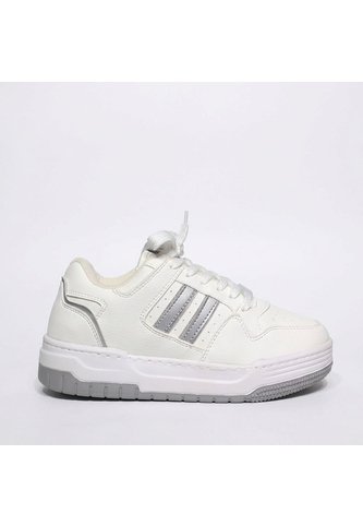Tenis Para Mujer YG407-Z761 MARFIL X PLATA ZAVATTY Zavatty