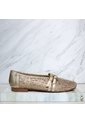 Baleta Cerrada Para Mujer 063-Z720 ORO BRILLANTE ZAVATTY de Zavatty