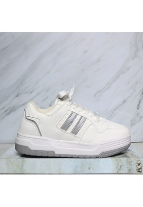 Tenis Para Mujer YG407-Z761 MARFIL X PLATA ZAVATTY