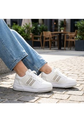 Tenis Para Mujer YG407-Z761 MARFIL X PLATA ZAVATTY