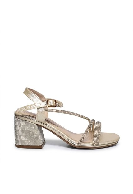 Sandalia 5 1/2 Para Mujer 525142-Z132 CHAMPAÑA ZAVATTY