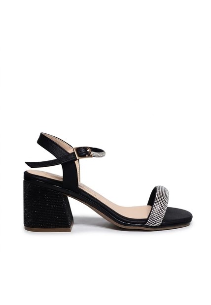 Sandalia 5 1/2 Para Mujer 52662-Z132 NEGRO PIEDRAS ZAVATTY