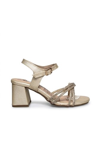 Sandalia 5 1/2 Para Mujer N5460-Z473 CHAMPAÑA X MURANO ZAVATTY Zavatty