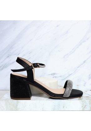 Sandalia 5 1/2 Para Mujer 52662-Z132 NEGRO PIEDRAS ZAVATTY