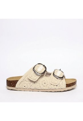 Sandalia Canoa Para Mujer 26113-Z718 BEIGE ZAVATTY