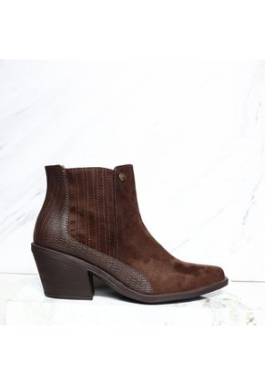 Botin Para Mujer 2675-Z22 CAFE ZAVATTY