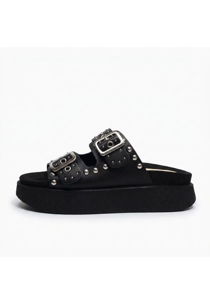 Plataforma Baja Para Mujer H-KARINA NEGRO ZAVATTY