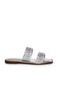 Sandalia Plana Para Mujer M081-Z111 PLATA ZAVATTY de Zavatty